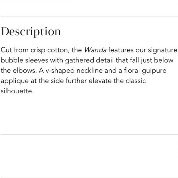 Silvia Tcherassi White Cotton Embroidered Wenda  Blouse Top Sz S  NEW - Picture 8 of 15